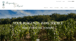 Desktop Screenshot of burgundyandbeyond.com